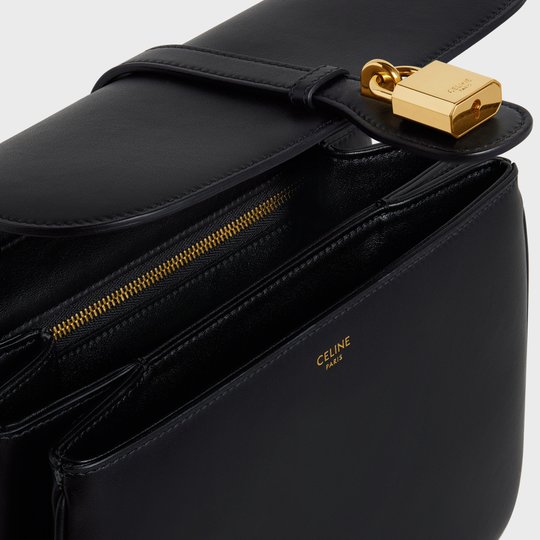 Black Medium Tabou In Smooth Calfskin - Leather Women's Handbag - Bagsfits