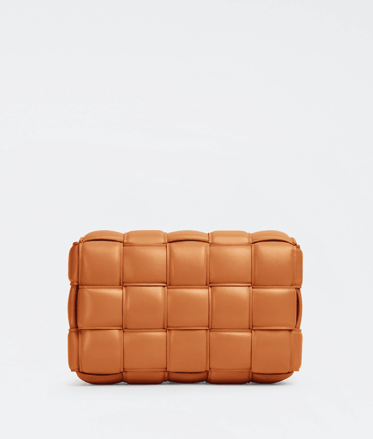 Clay Padded Cassette Leather Bag - Leather Women's Handbag - Bagsfits