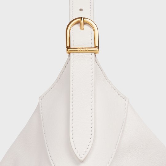 Rice Medium Romy In Supple Calfskin - Leather Women's Handbag - Bagsfits