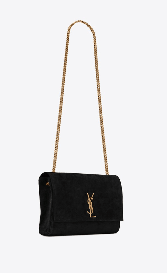 Kate Medium Reversible In Suede And Smooth Leather Bag - Leather Women's Handbag - Bagsfits