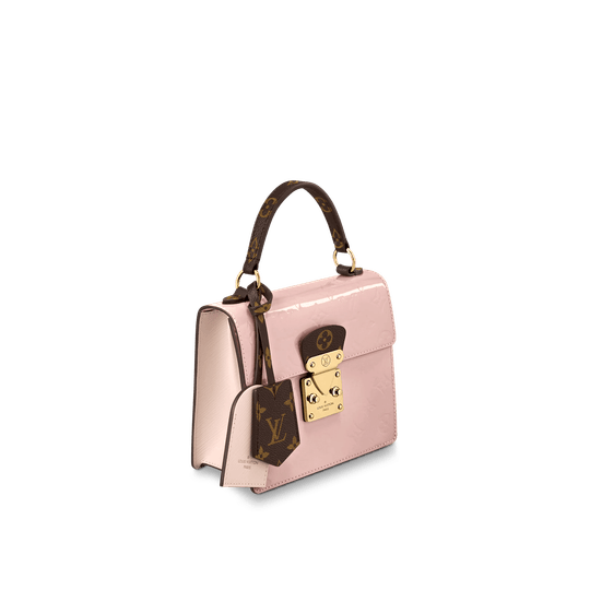 Spring Street Monogram Vernis Bag - Leather Women's Handbag - Bagsfits