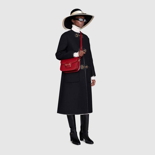 Leather 1955 Horsebit Shoulder Bag - Leather Women's Bag