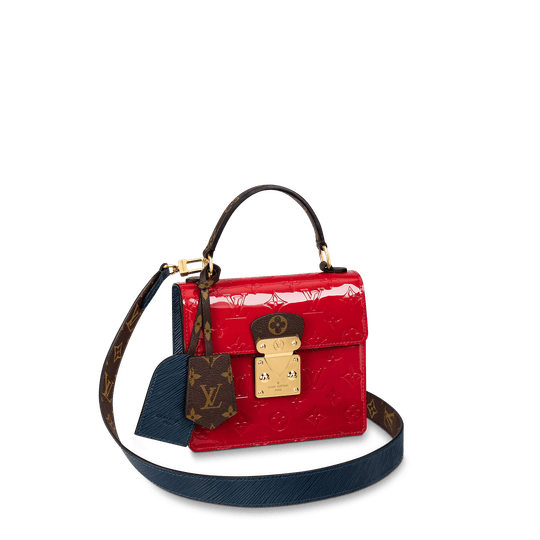 Spring Street Monogram Vernis Bag - Leather Women's Handbag - Bagsfits