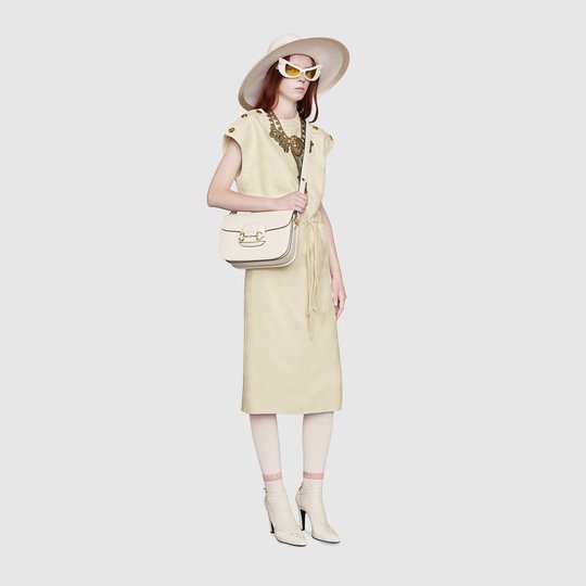 Leather 1955 Horsebit Shoulder Bag - Leather Women's Bag