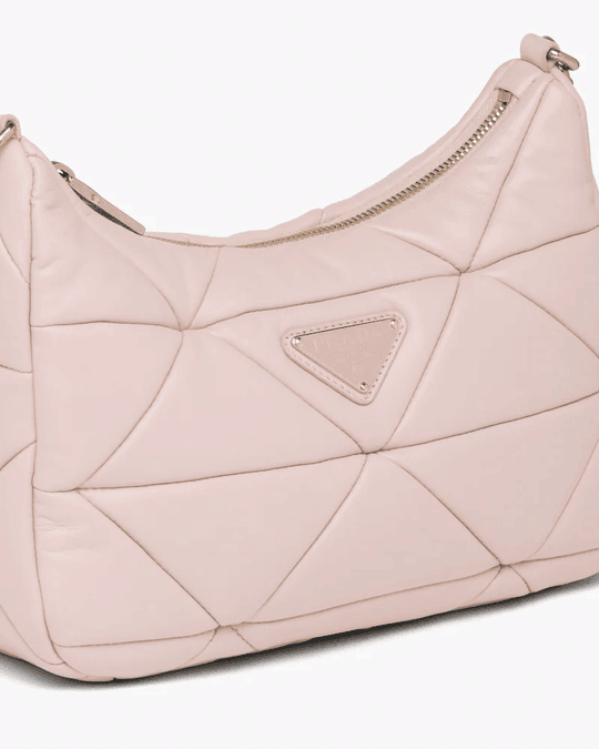 Prd System Nappa Leather Patchwork Shoulder Bag - Leather Women's Handbag