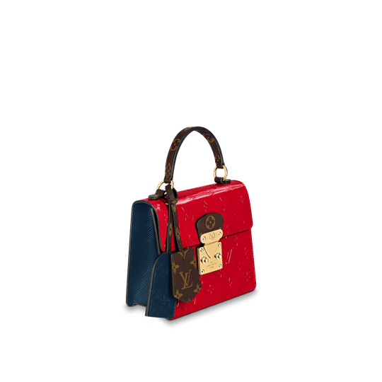Spring Street Monogram Vernis Bag - Leather Women's Handbag - Bagsfits