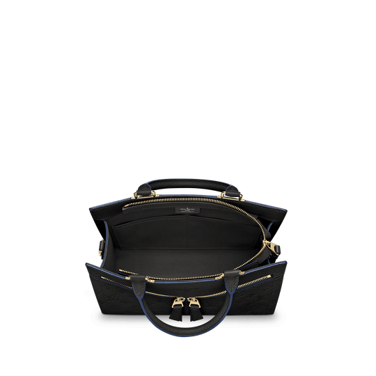 Sully PM Monogram Empreinte Leather in Black - Leather Women's Handbag