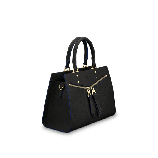 Sully PM Monogram Empreinte Leather in Black - Leather Women's Handbag