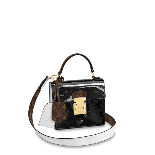 Spring Street Monogram Vernis Bag - Leather Women's Handbag - Bagsfits