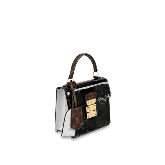 Spring Street Monogram Vernis Bag - Leather Women's Handbag - Bagsfits