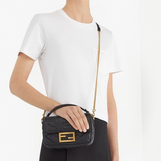 Baguette Bag - LEATHER WOMEN'S CROSSBODY BAG