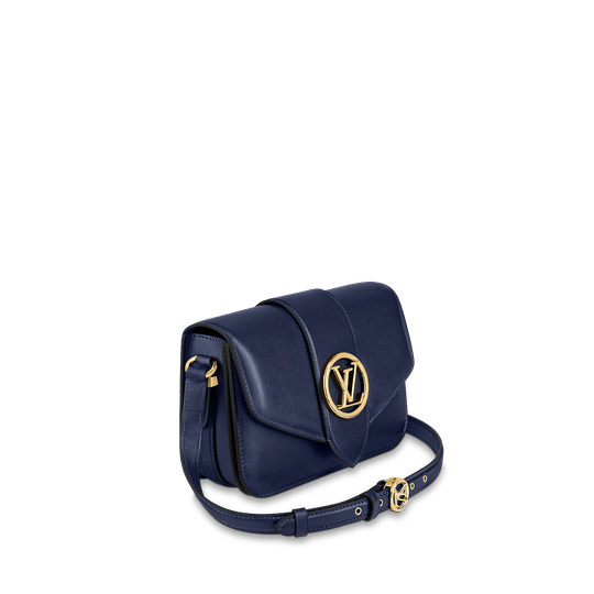 Calfskin Pont 9 - LEATHER WOMEN'S CROSSBODY BAG