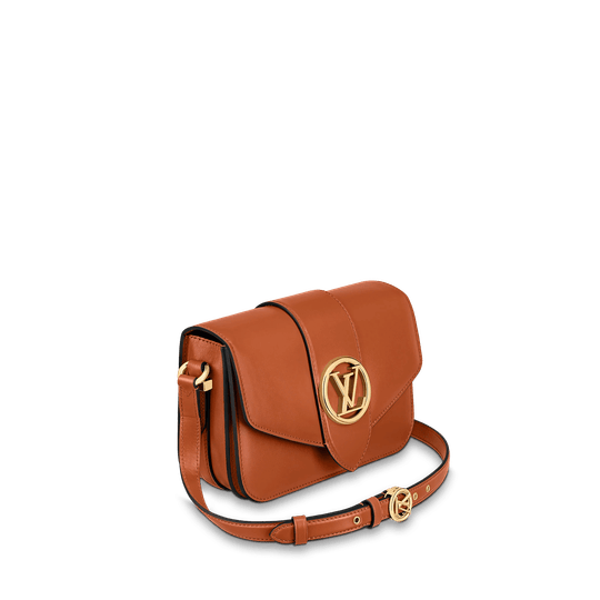 Calfskin Pont 9 - LEATHER WOMEN'S CROSSBODY BAG