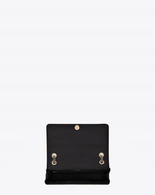 Jamie Medium Carre Rive Gauche In Lambskin Leather Bag - Leather Women's Handbag - Bagsfits