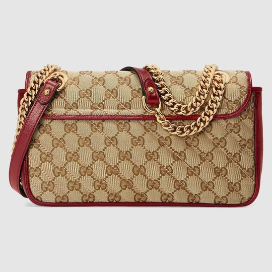 Original Canvas Marmont Small Shoulder Bag - Leather Women's Bag