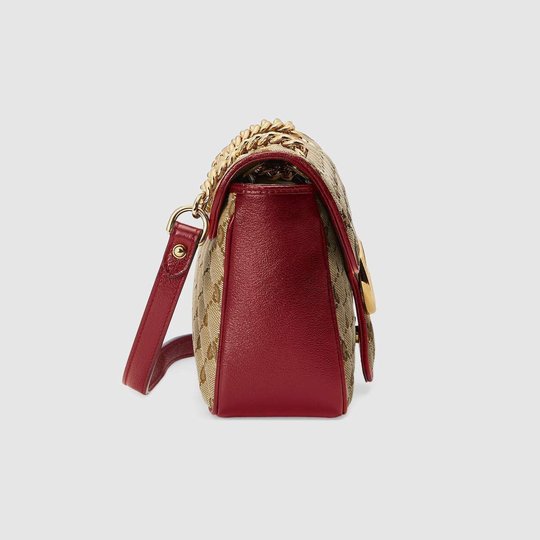 Original Canvas Marmont Small Shoulder Bag - Leather Women's Bag