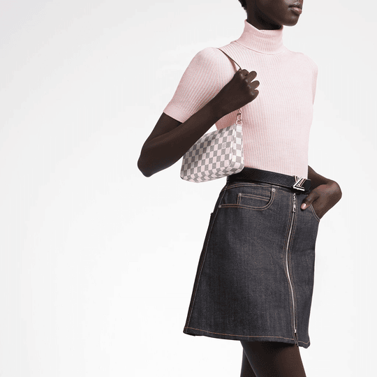 Pochette Accessoires Damier Azur - Leather Women's Pouch