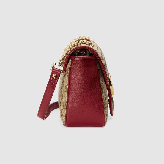 Original Canvas Marmont Small Shoulder Bag - Leather Women's Bag