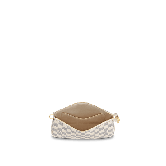 Pochette Accessoires Damier Azur - Leather Women's Pouch