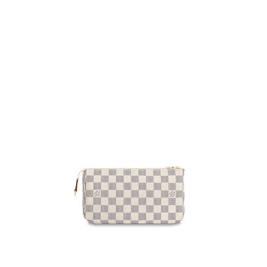 Pochette Accessoires Damier Azur - Leather Women's Pouch
