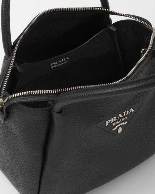 Black Small Leather Handbag - Leather Women's Handbag - Bagsfits