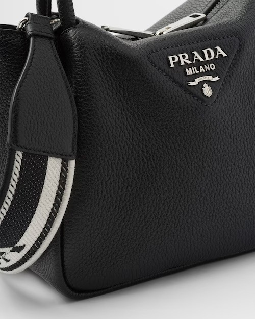 Black Small Leather Handbag - Leather Women's Handbag - Bagsfits