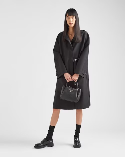 Black Small Leather Handbag - Leather Women's Handbag - Bagsfits