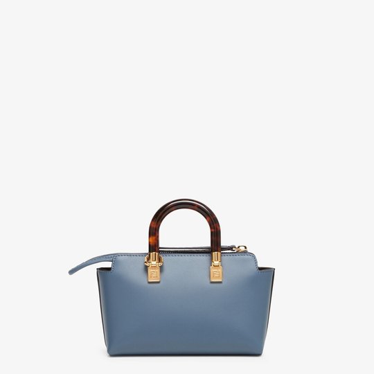 By The Way Mini Small Leather And Elaphe Boston Bag - Leather Women's Handbag - Bagsfits