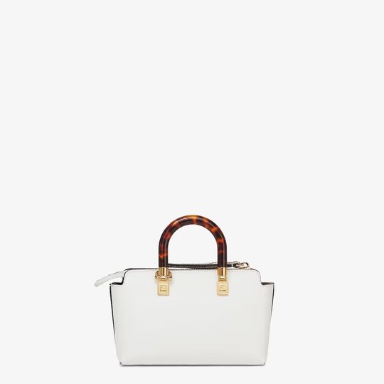 By The Way Mini Small Leather And Elaphe Boston Bag - Leather Women's Handbag - Bagsfits