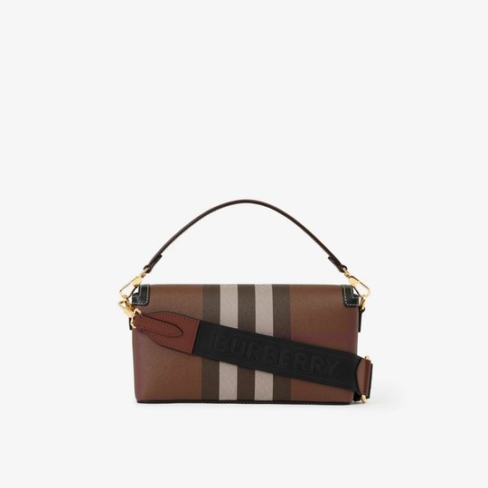 Dark Birch Brown Top Handle Note Bag - Leather Women's Handbag - Bagsfits