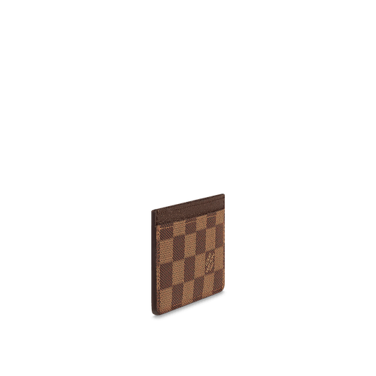 Card Holder Damier Ebene Leather Wallet - Leather Men's Wallet - Bagsfits