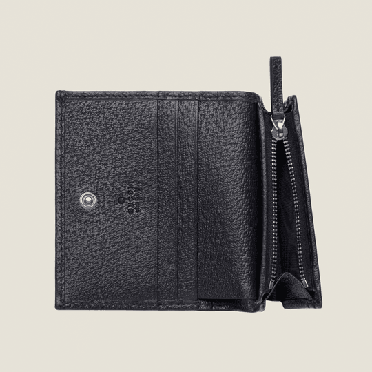 Blue GG Horsebit 1955 Card Case Wallet - Leather Women's Wallet - Bagsfits