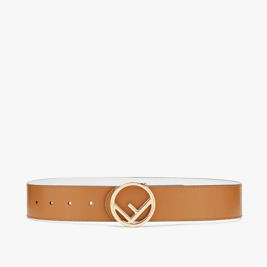 Brown Leather Reversible Belt - Leather Women's Belts - Bagsfits