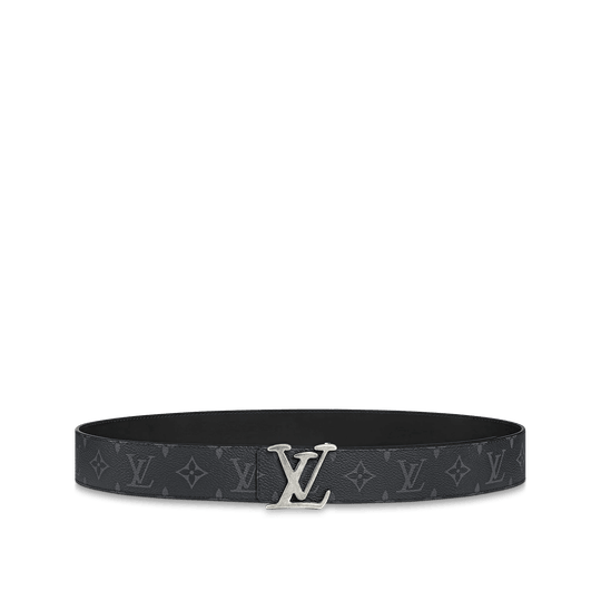 Tag 40mm Reversible Belt Monogram Eclipse - Leather Men's Belts - Bagsfits