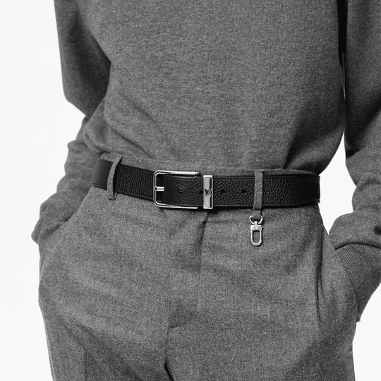 Pont Neuf 35mm Taurillon Leather Belt - Leather Men's Belts - Bagsfits