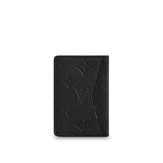 Pocket Organizer Monogram Shadow Leather Wallet - Leather Men's Wallet - Bagsfits