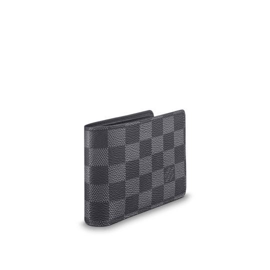Multiple Wallet Damier Graphite - Leather Men's Wallet