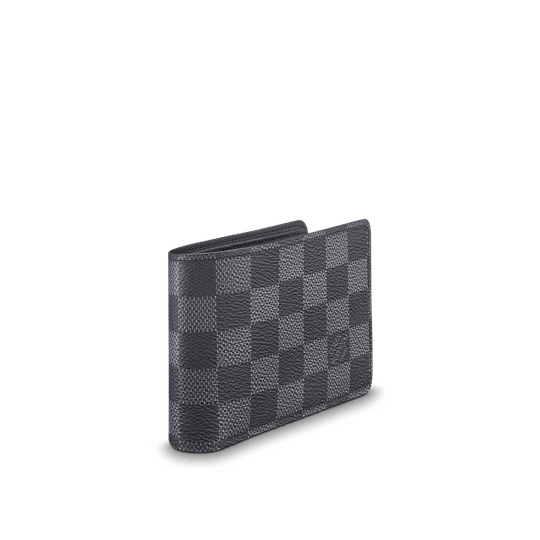 Multiple Wallet Damier Graphite - Leather Men's Wallet