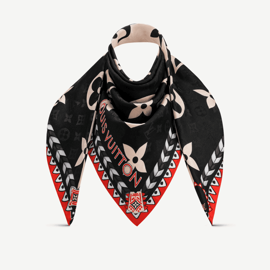 Crafty Bi Color Shawl - Scarf & Shawl
