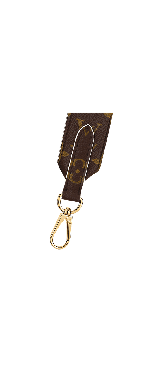 Bandouliere Monogram Canvas Shoulder Strap - Leather Women's Strap - Bagsfits