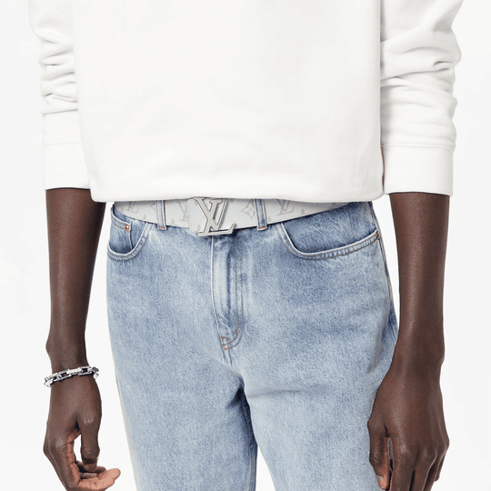 Initiales Reversible Belt K45 - Leather Men's Belt