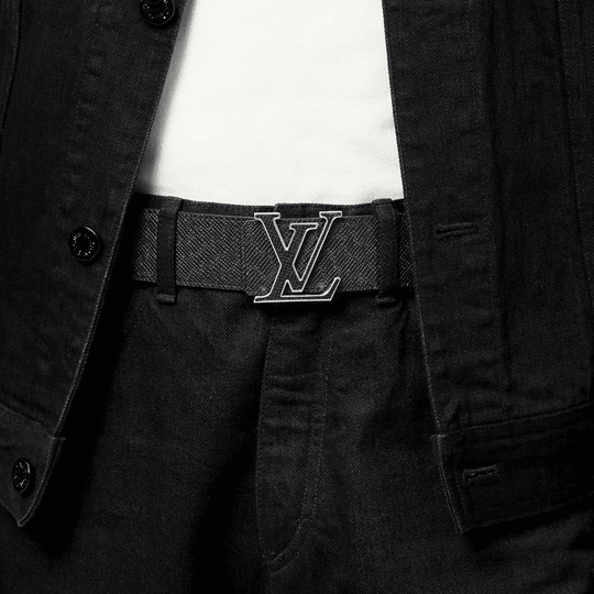 Initiales Reversible Belt K45 - Leather Men's Belt