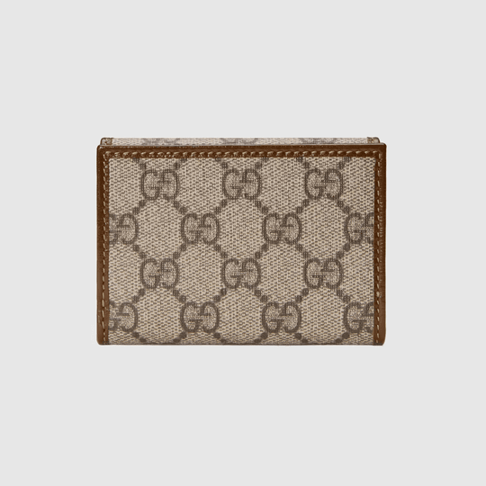 Brown GG Horsebit 1955 Wallet - Leather Women's Wallet - Pursefit
