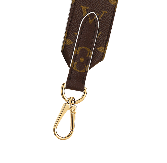 Bandouliere Monogram Canvas Shoulder Strap - Leather Women's Strap - Bagsfits