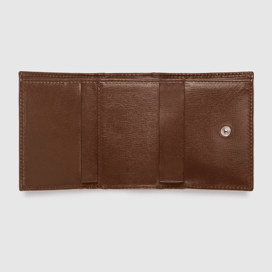 Brown GG Horsebit 1955 Wallet - Leather Women's Wallet - Pursefit