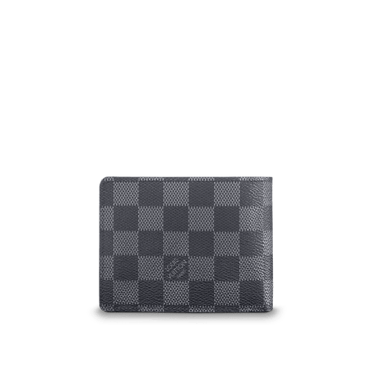 Multiple Wallet Damier Graphite - Leather Men's Wallet