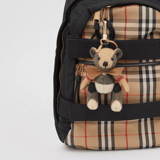 Thomas Bear Charm with Bow Tie - Leather Women's Gift Box - Bagsfits