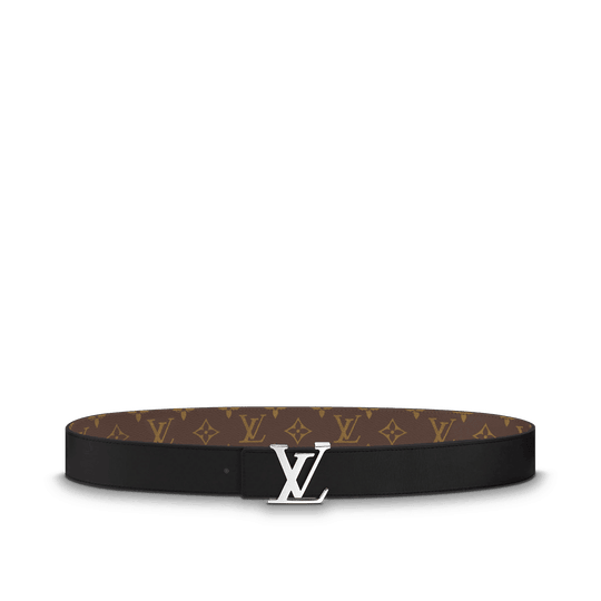 Initiales Reversible Monogram Macassar - Leather Men's Belt