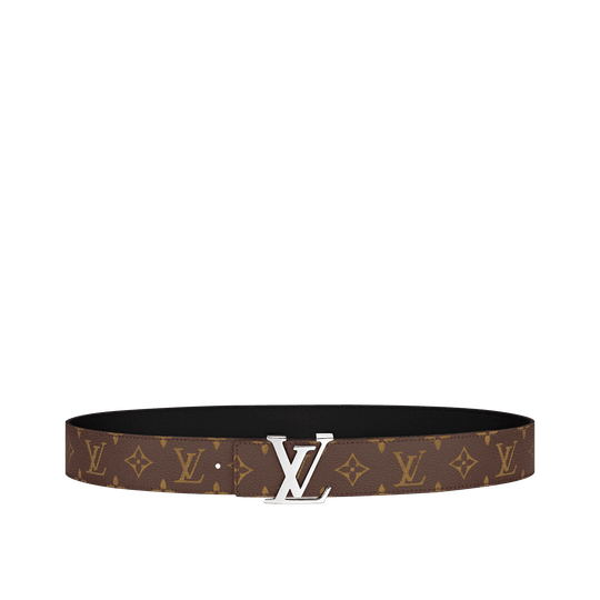 Initiales Reversible Monogram Macassar - Leather Men's Belt