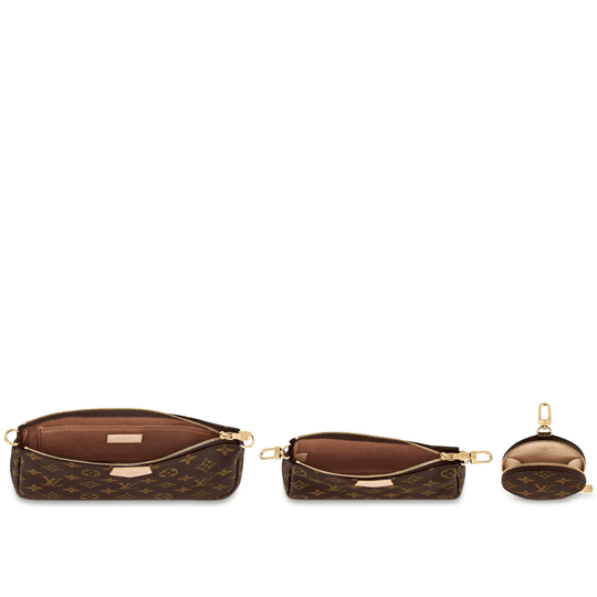 Multi Pochette Accessoires - LEATHER WOMEN'S CROSSBODY BAG